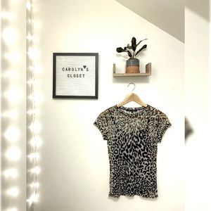 brand: One Clothing Los Angeles // size: S // color: black & tan